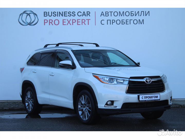 Toyota Highlander 3.5 AT, 2014, 195 503 км