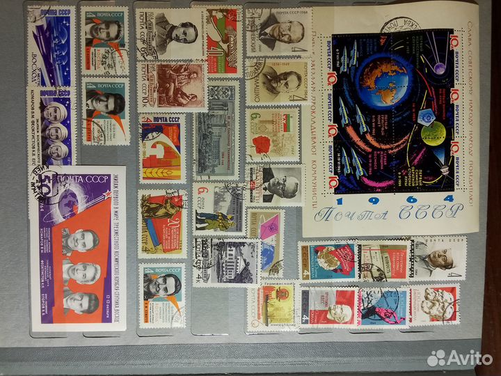 Марки и блоки СССР 1964-1965 г.г