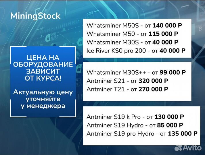 Новый асик Bitmain Antminer S19K pro 120th