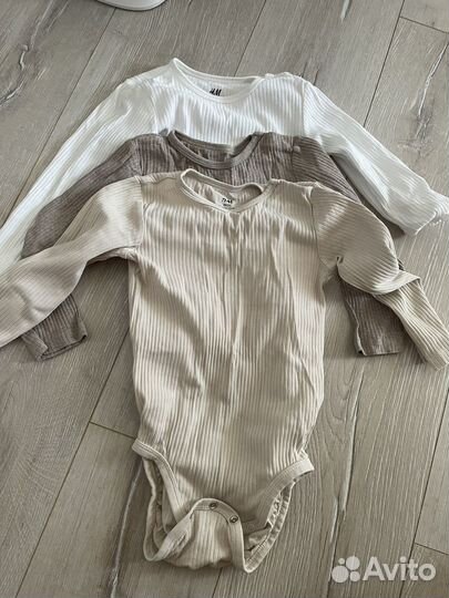 Боди hm 92 3 штуки новые