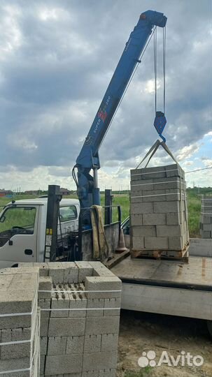 Аренда и услуги манипулятора, стрела 3 т, 10 м, борт 4.5 т, 5.2 м