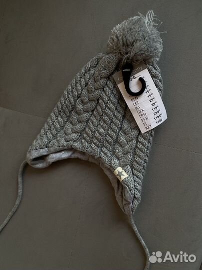 Шапка для новорожденных 3 месяца