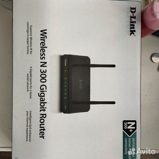 Гигабитный роутер D-Link N300