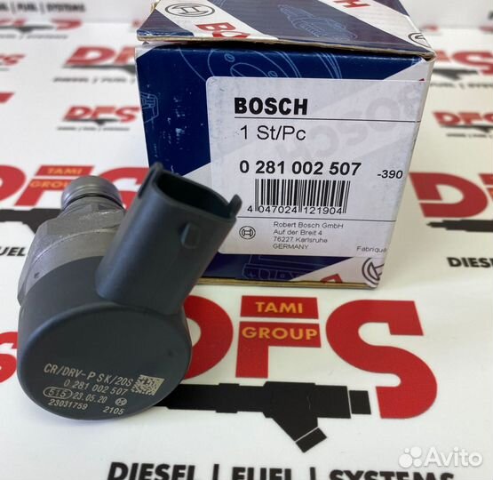 Датчик давления топлива в рампе 0281002507