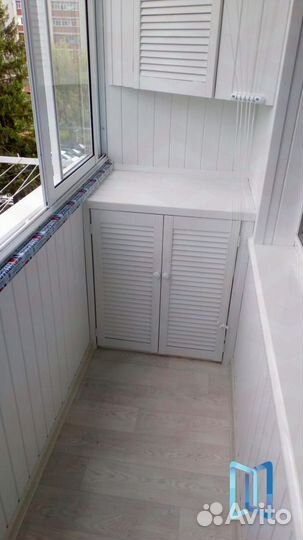 Обшивка балконов и лоджий Оcтекление балконов