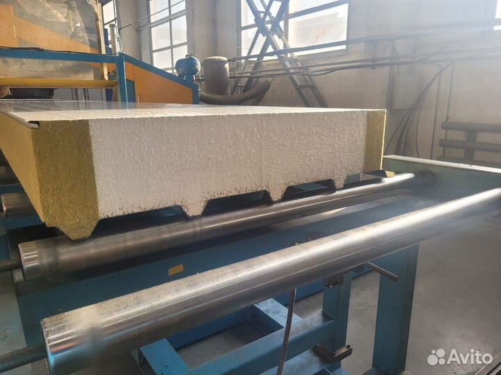 Сэндвич-панели вата+пенопласт