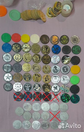 Фишки, кепсы, кэпсы, сотки, битки, биты