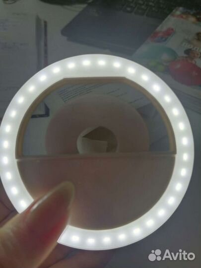Светодиодное селфи-кольцо на телефон