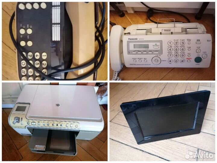 Телефон, факс, мфу, фоторамка