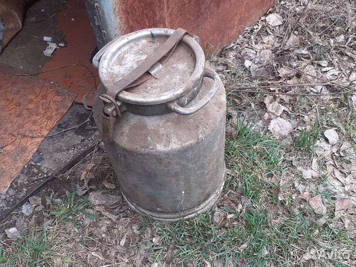 Фляга алюминиевая бу 40л