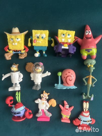 Губка Боб и его друзья фигурки