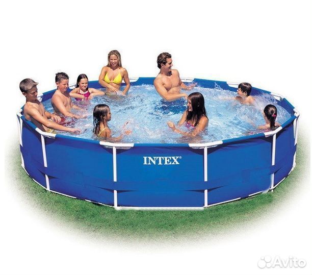 Бассейн каркасный круглый 