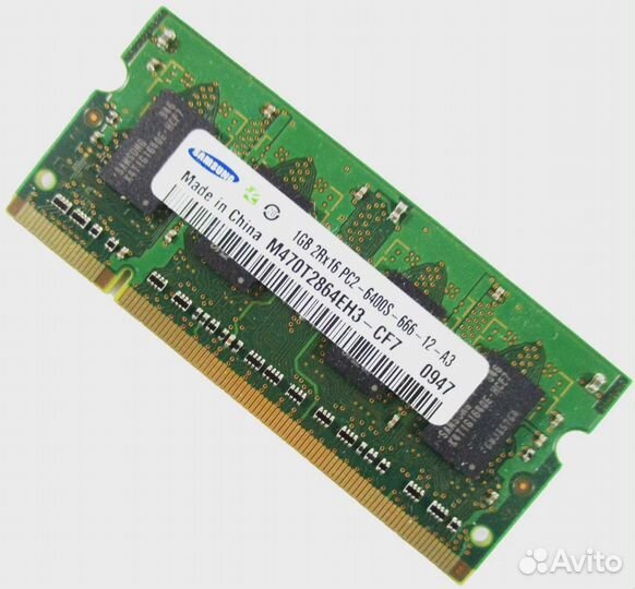 Оперативная память ddr2 для ноутбука