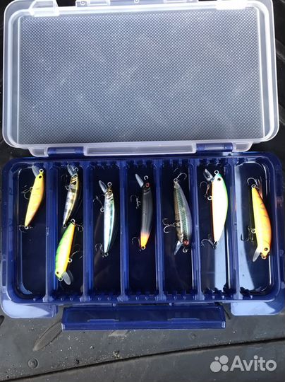 Воблеры tsuribito minnow 35f и 42sp