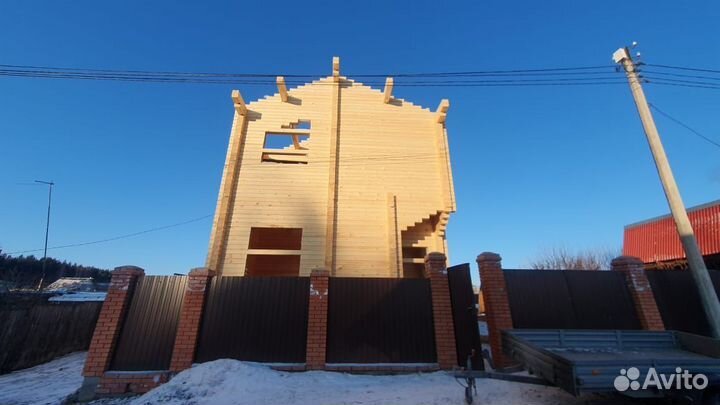 Домокомплект из проф бруса. Строительство домов