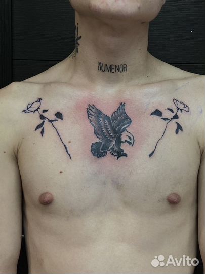 Перекрытие старых татуировок