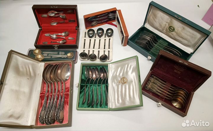 Ложки чайные кофейные столовые СССР. Новые