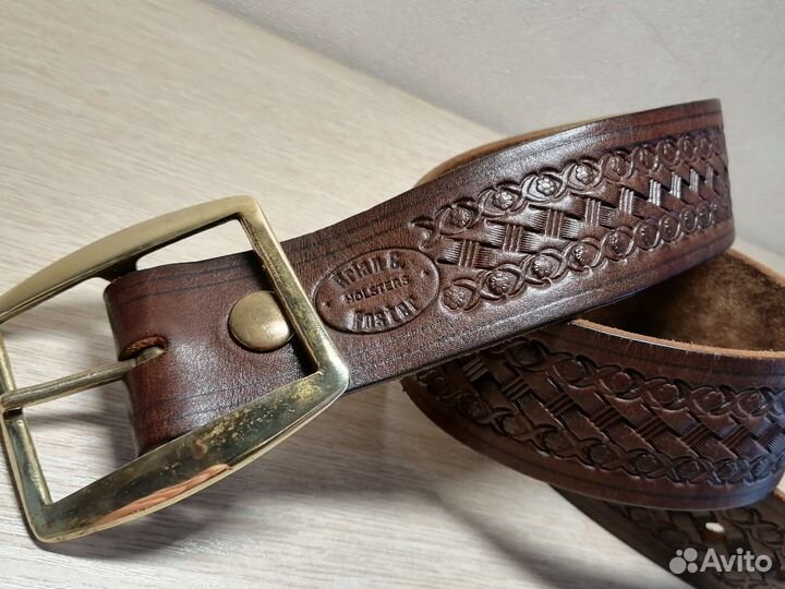 Ремень кожаный охотничий Brian G. foster