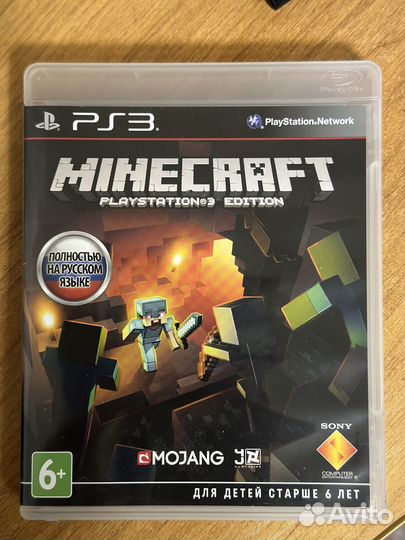 Minecraft ps3 диск