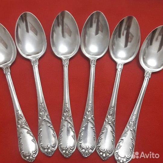 Мельхиор зиш роял. столовые ложки. вилки. ножи