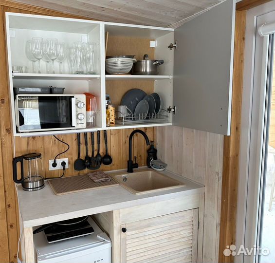 База отдыха в лесу