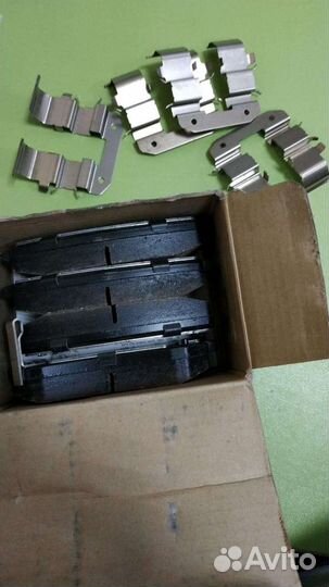 Задние тормозные колодки kia rio 2