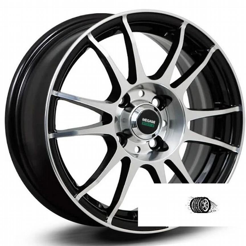 Литые диски Megami 6×R15 4×100