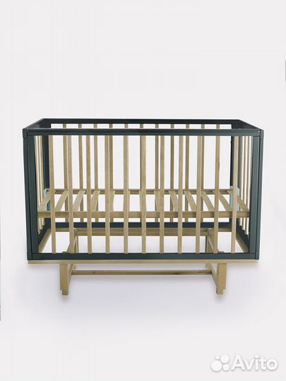 Кроватка детская Indy (серый)