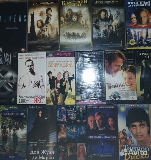 Видеокассеты фильмы,мульт лицензия,читать описание