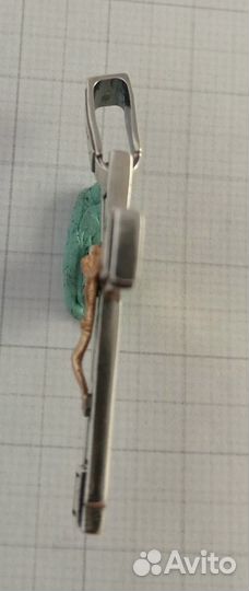 Крест крестик нательный с распятием 44х25 мм