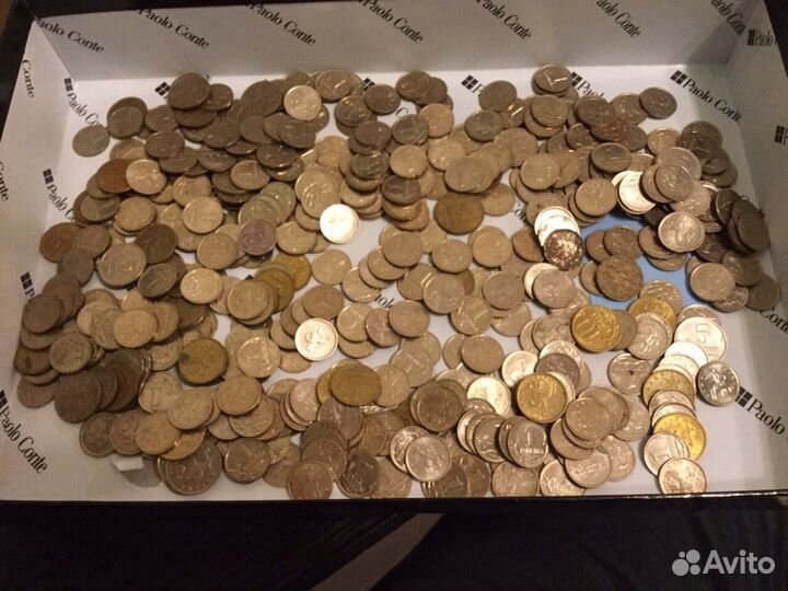 Монеты. 1 и 5 копеек