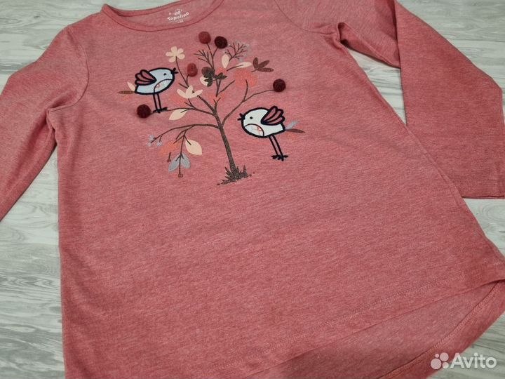 Лонгслив для девочки Topolino 128