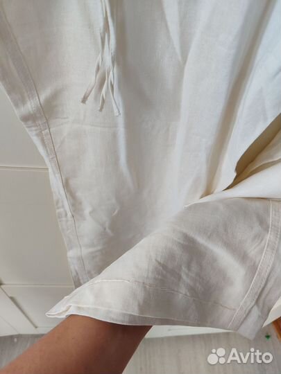 Брюки лён/вискоза