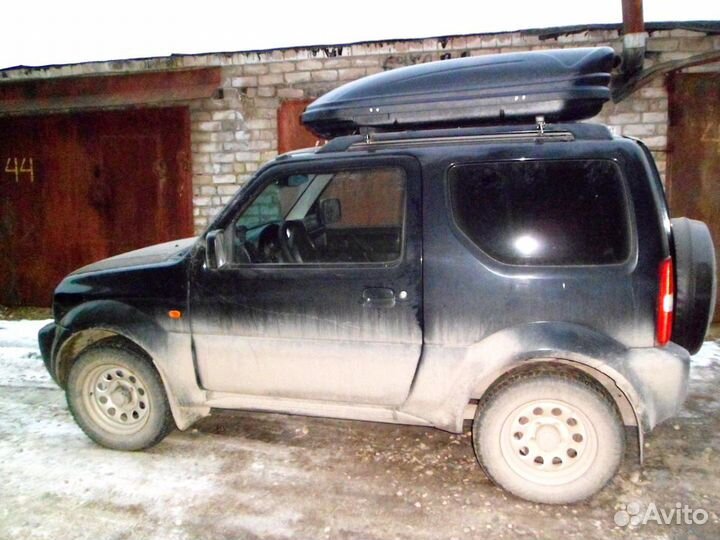 Автобокс на крышу Ветлан 400 л на Fiat Albea