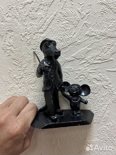 Статуэтка крокодил Гена и Чебурашка