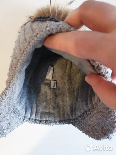 Зимняя шапка для мальчика