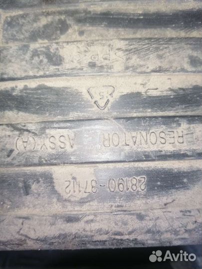 Резонатор воздушного фильтра kia magentis