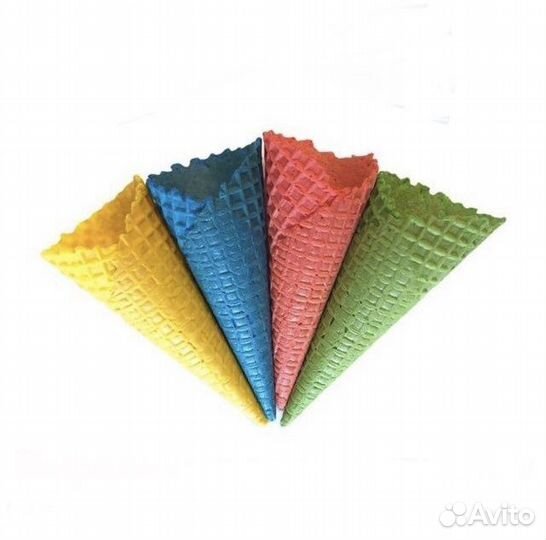 Вафельные рожки