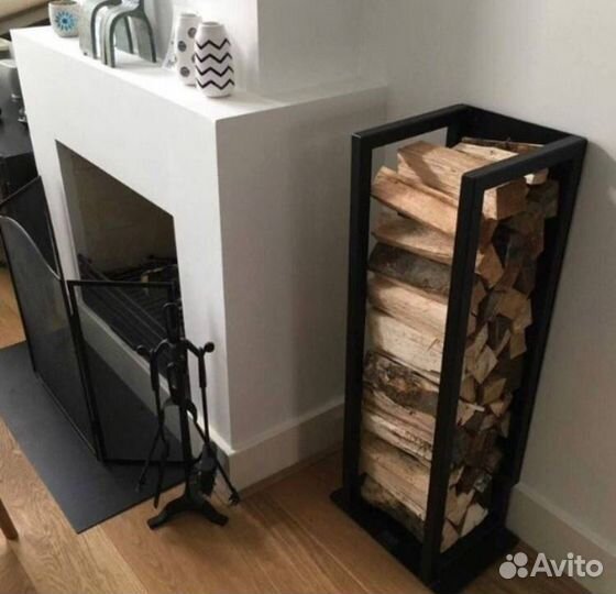 Дровница в стиле лофт