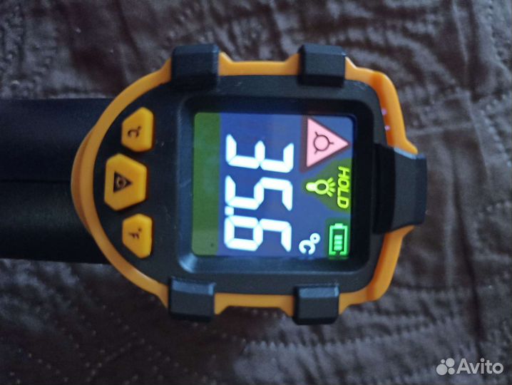 Пирометр термометр сенсорный бесконтактный -50+390