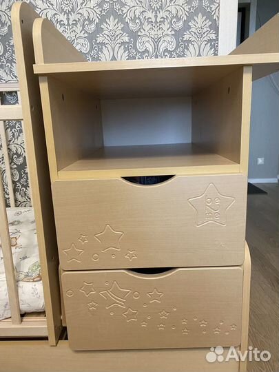 Кроватка-трансформер 0-7 лет