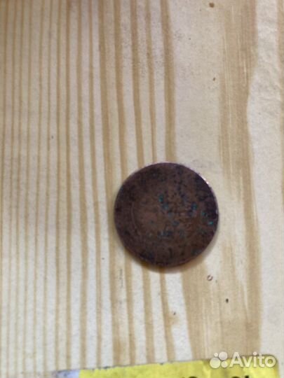 Медная монета 5 копеек