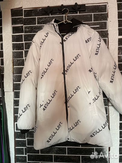 Пуховик мужской двухстронний