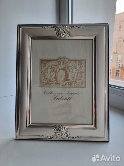 Фоторамка из серебра 925 пробы