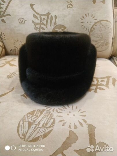 Мужская шапка норковая