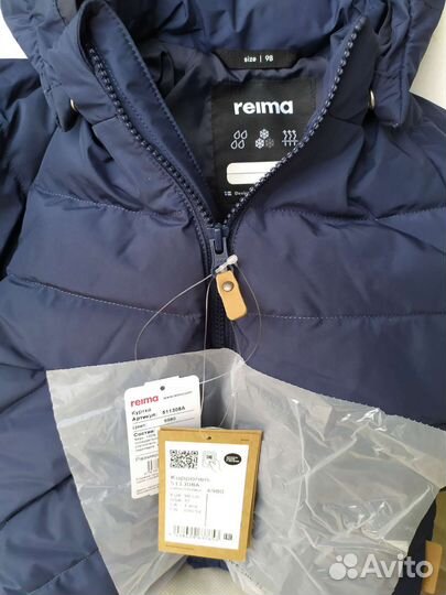 Новая куртка пуховик reima 98 - 104