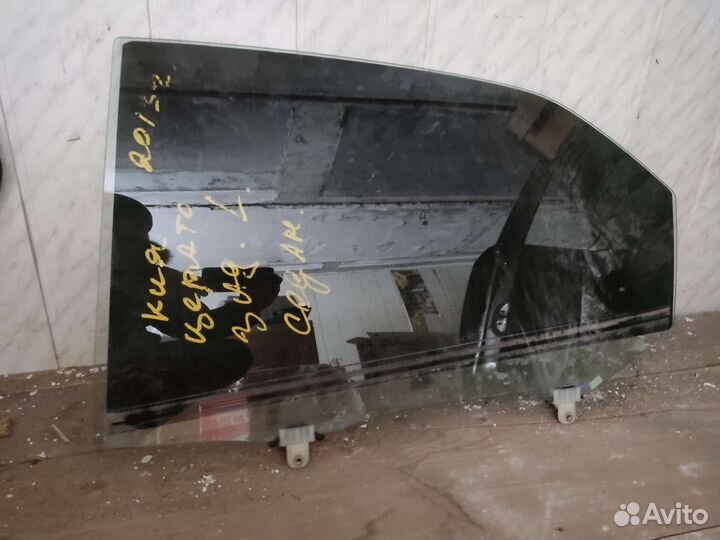 Стекло двери заднее левое kia cerato 2, forte