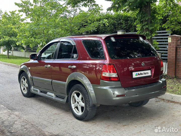 Kia Sorento 2.5 AT, 2003, 300 000 км