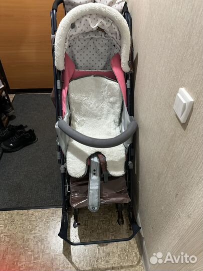 Санки коляска ника с колесами