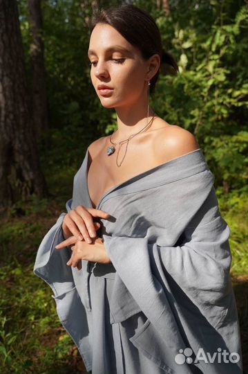 Колье с серьгами